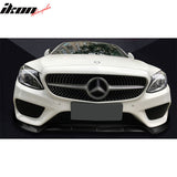 2015-2018 Benz W205 C-Class AMG B Front Lip PP