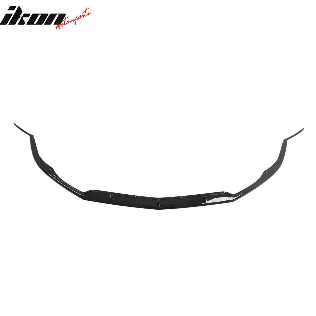 2015-2021 Benz C-Class W205 C63 AMG S C63 Style Gloss Black Front Bumper Lip PP 3PCS