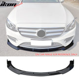 2017-2020 Benz W213 E-Class B Style Front Lip PP