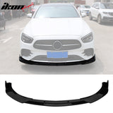 2021-2023 Benz W213 E-Class B Style Front Bumper Lip PP