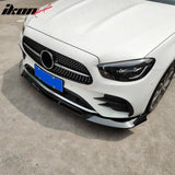2021-2023 Benz W213 E-Class B Style Front Bumper Lip PP