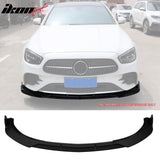 2021-2023 Benz W213 E-Class B Style Front Bumper Lip PP