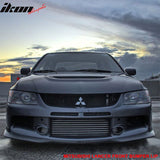 2006-2007 Mitsubishi Lancer Evo 9 IX J Style Unpaint Front Bumper Lip