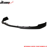 2006-2007 Mitsubishi Lancer Evo 9 IX J Style Front Bumper Lip - PU