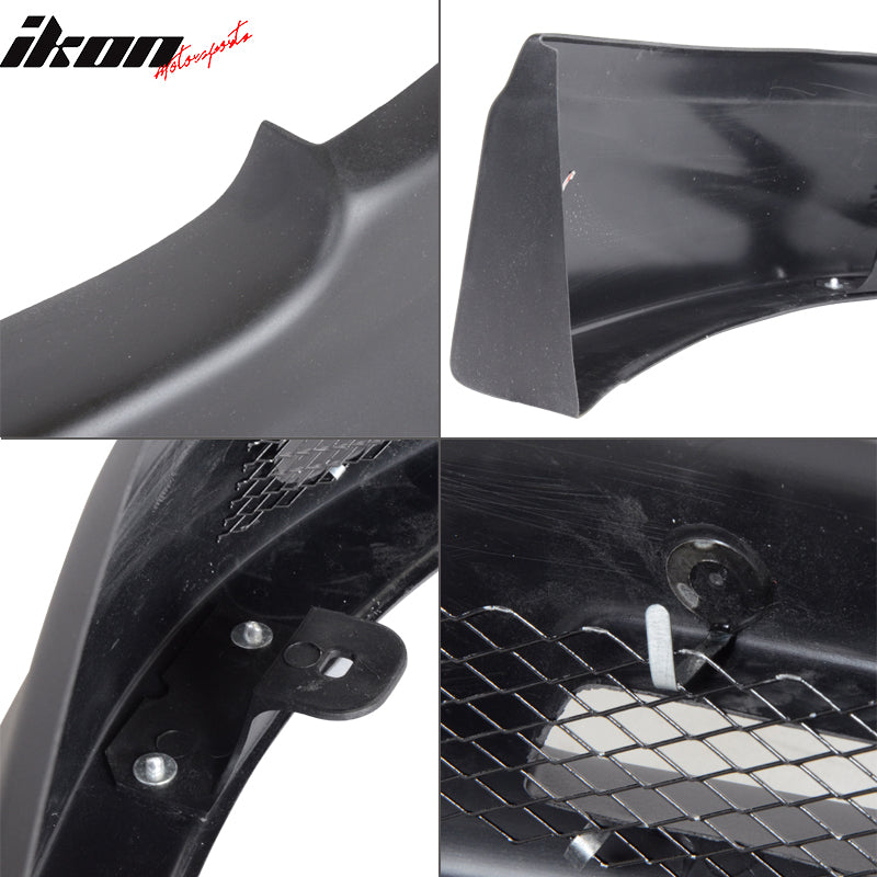 2008-2015 Mitsubishi Lancer B Style PP Front Bumper Lip Spoiler