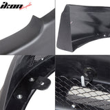 2008-2015 Mitsubishi Lancer B Style PP Front Bumper Lip Spoiler