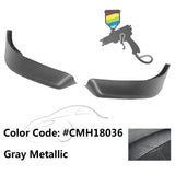 2008-2015 Mitsubishi Lancer OE PP Front Lip Splitter #CMH18036 Gray
