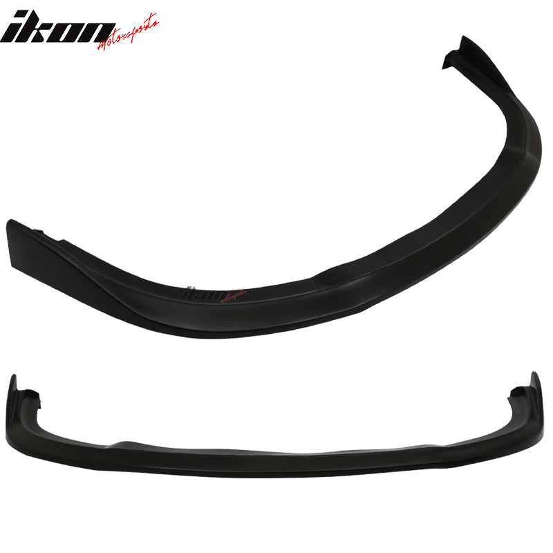 2009-2015 Mitsubishi Lancer CS Unpainted Black Front Bumper Lip PU