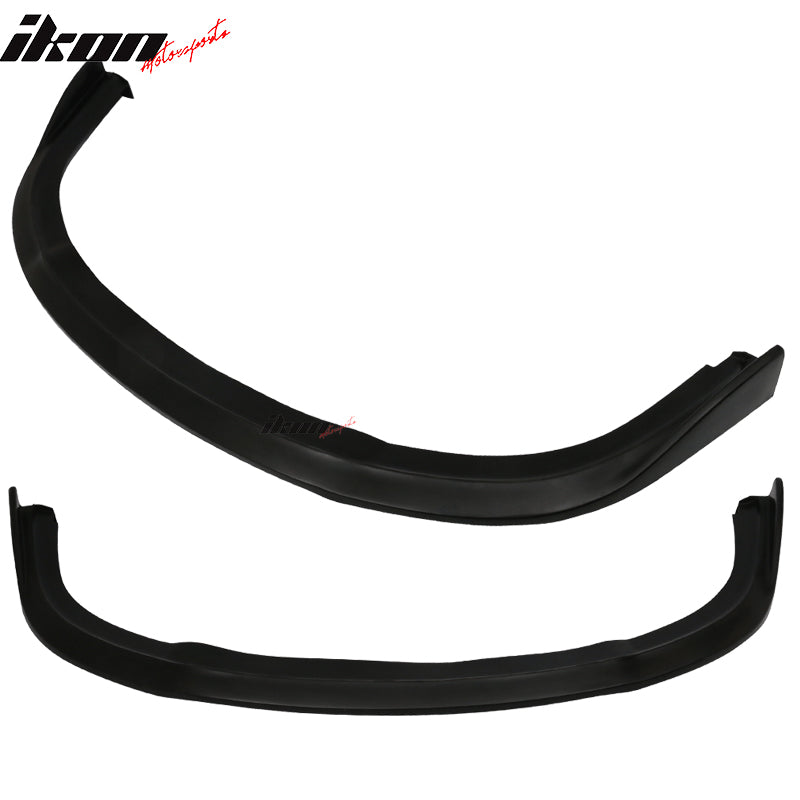 2009-2015 Mitsubishi Lancer CS Unpainted Black Front Bumper Lip PU