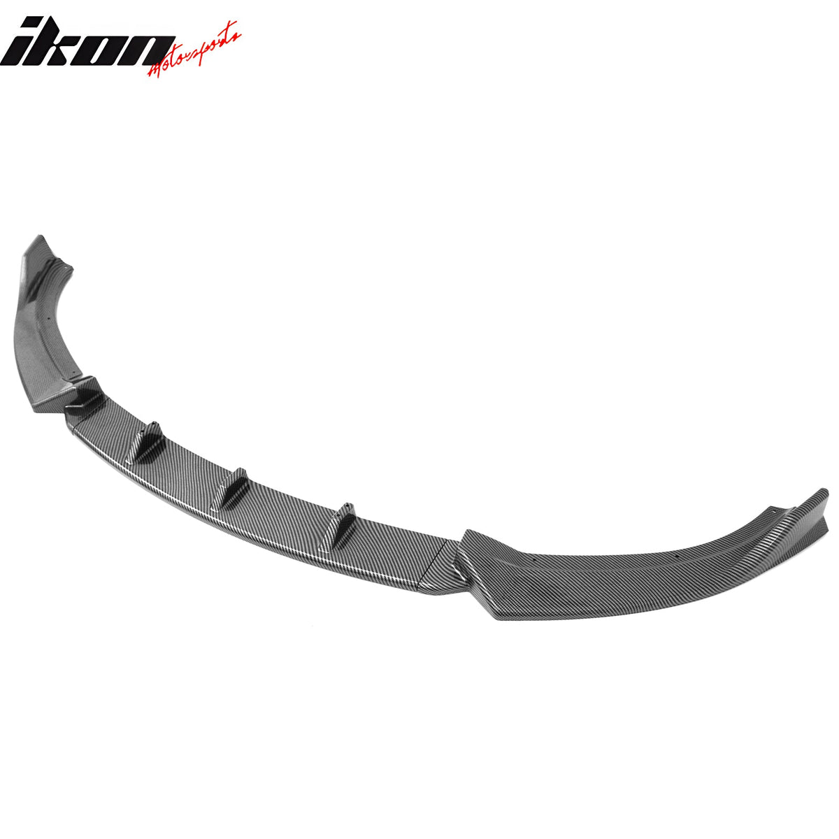 2009-2012 Mazda MX-5 Miata Carbon Fiber Print Front Bumper Lip IKON Style 3PCS