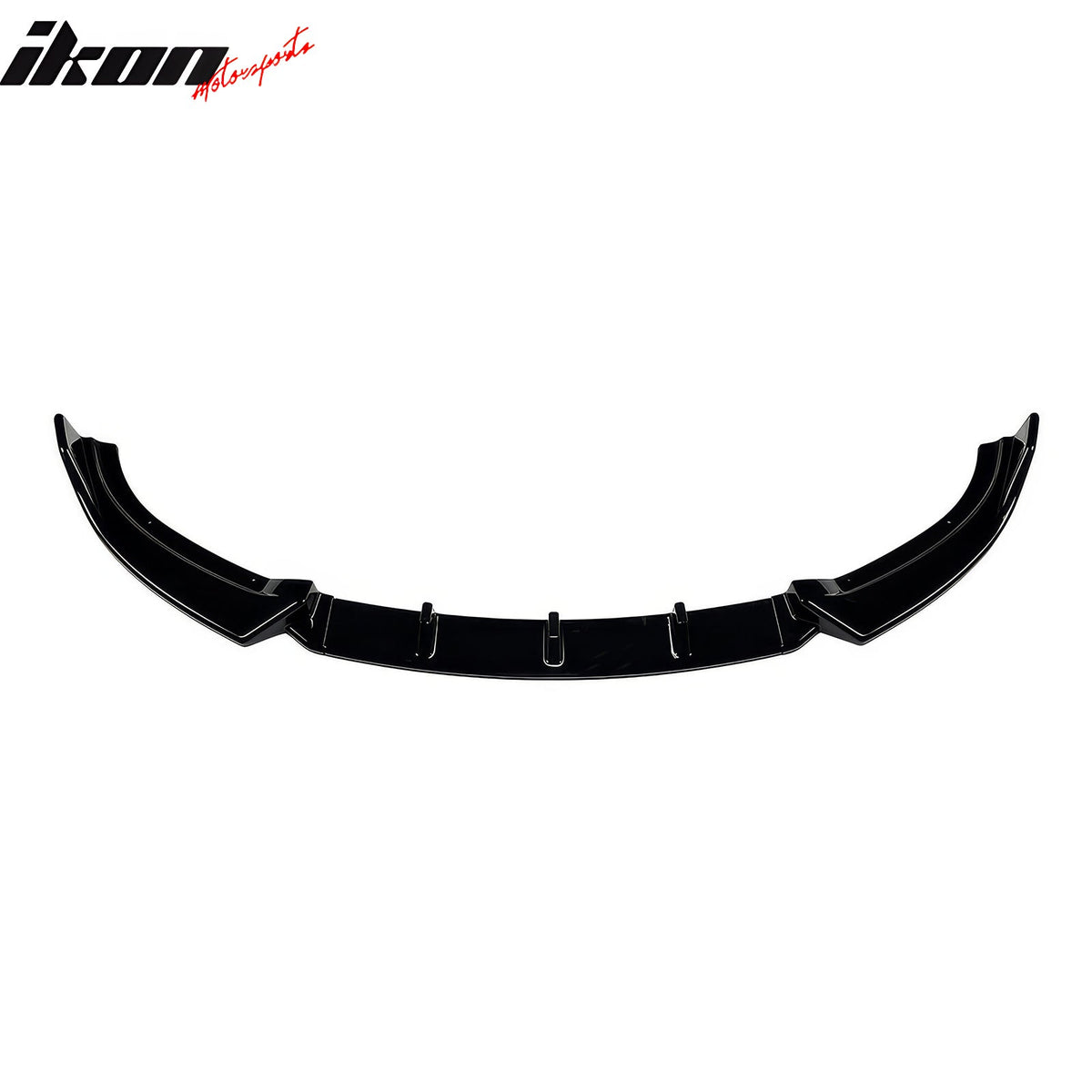 2009-2012 Mazda MX-5 Miata Gloss Black Front Bumper Lip IKON Style Spoiler 3PCS