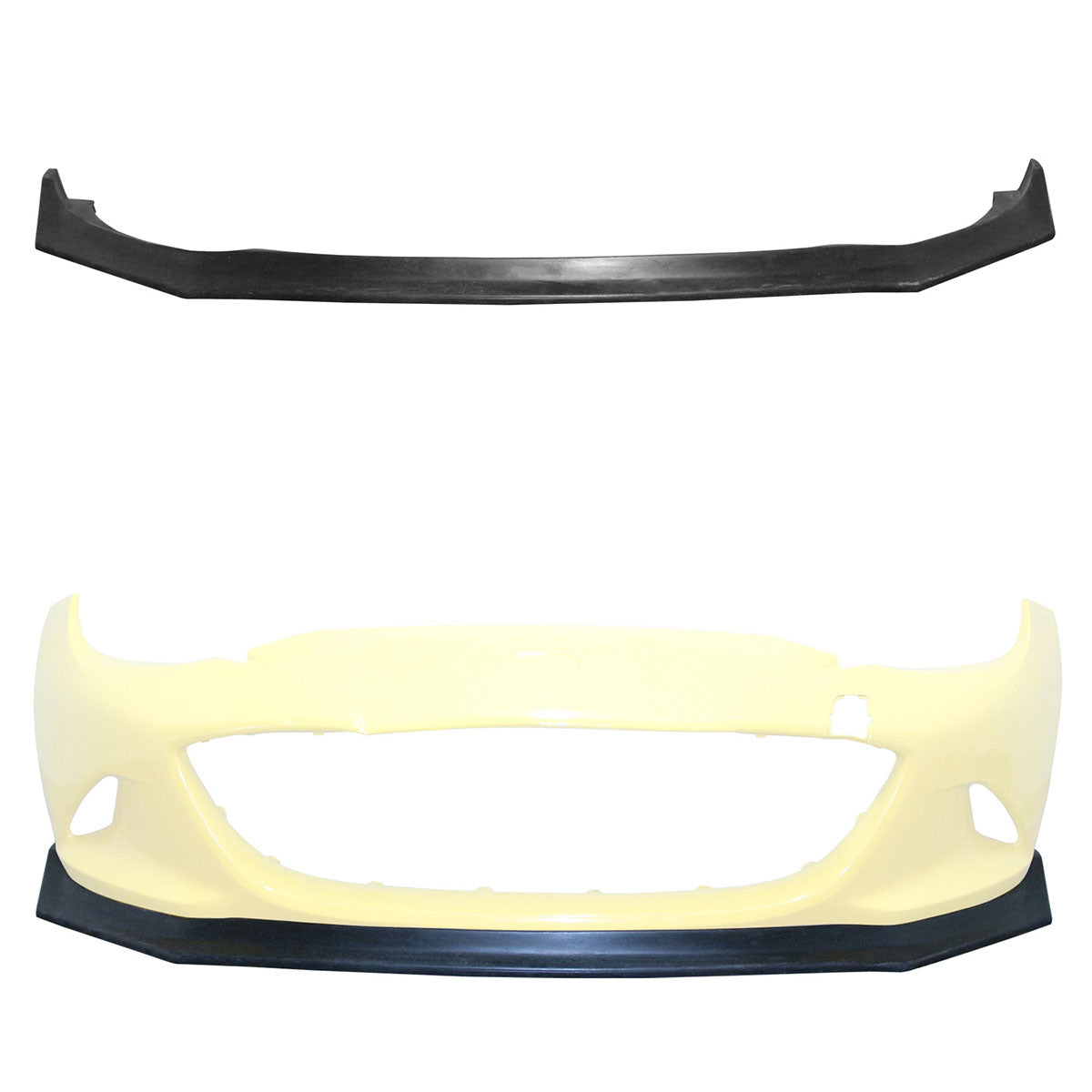2016-2026 Mazda MX-5 Miata ND 4th IKON CS Style Front Bumper Lip PU
