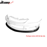 2006-2007 Mitsubishi Lancer Evo MDA Style PU Front Lip Bumper Guard