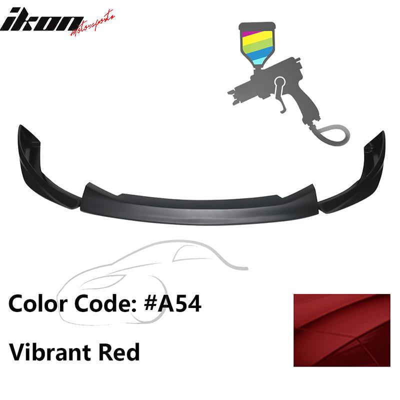 2013-2017 Nissan 370Z TK Style Painted  PP Front Bumper Lip Spoiler