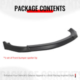 2023-2026 Nissan Z 400Z IKON Style Matte Black Front Bumper Lip ABS