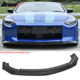2023-2026 Nissan Z 400Z IKON Style Matte Black Front Bumper Lip ABS
