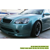 2002-2004 Nissan Altima N1 Style Unpainted Black Front Bumper Lip PU