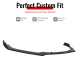 2019-2022 Nissan Altima IK Style Front Bumper Lip Unpainted PU 3PCS