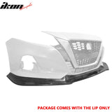 2019-2022 Nissan Altima IK V4 Style Front Bumper Lip Unpainted PU