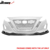 2019-2022 Nissan Altima IKFM Style Front Bumper Lip Unpainted PU