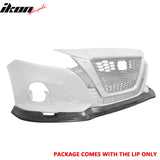 2019-2022 Nissan Altima IKFM Style Front Bumper Lip Unpainted PU