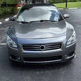 2009-2015 Nissan Maxima CS Style Unpainted Front Lip Splitter PU