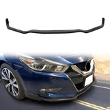 2016-2018 Nissan Maxima Unpainted Black Front Bumper Lip Splitter PU