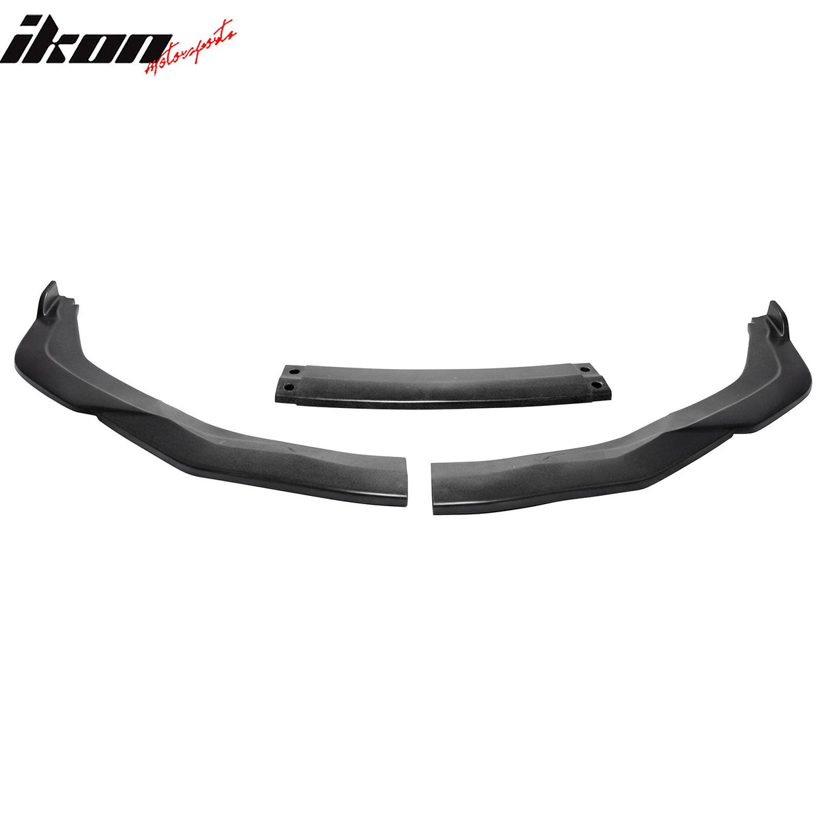 2019-2023 Nissan Maxima STL Style Unpainted Black Front Bumper Lip PU 3PCS