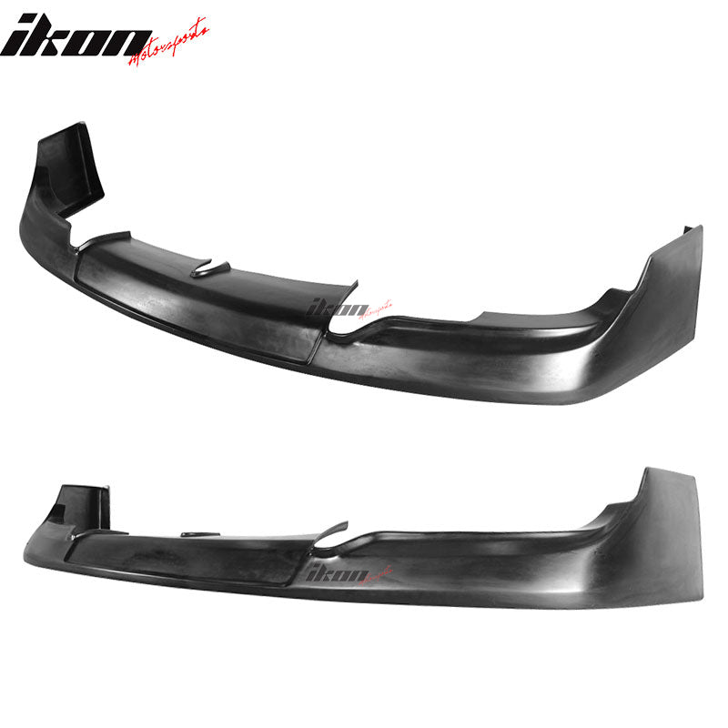 1997-1998 Nissan 240SX GR Style Unpainted Black Front Bumper Lip PU