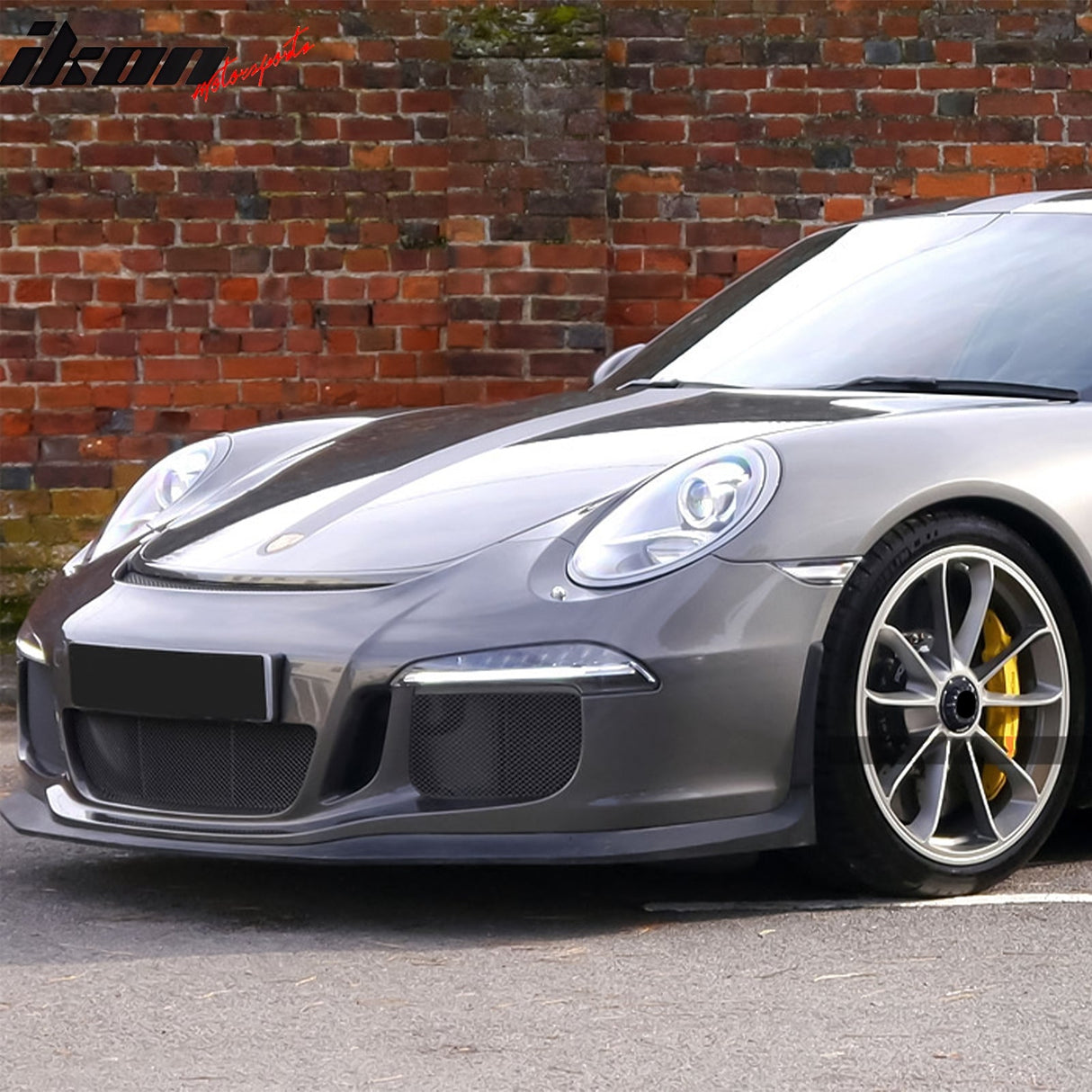 2014-2016 Porsche 911 991 GT3 GT3 Style Front Lip Air Dam Chin Kit PU