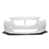 2017-2019 Subaru Impreza IKON Style Unpainted Front Bumper Lip PU