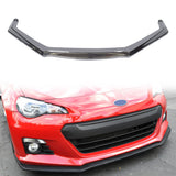 2013-2016 Subaru BRZ CS2 Style Front Bumper Lip Spoiler Carbon Fiber