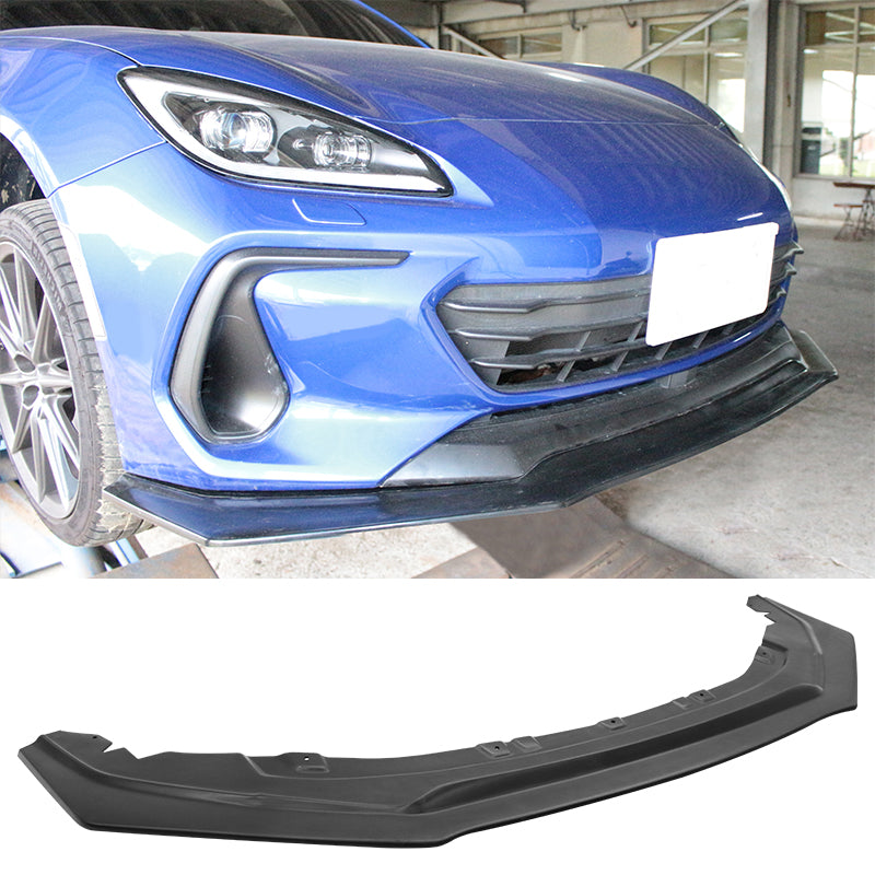 Front Bumper Lip Chin for Subaru BRZ 2022-2026 IKON V4 Style Unpainted PU