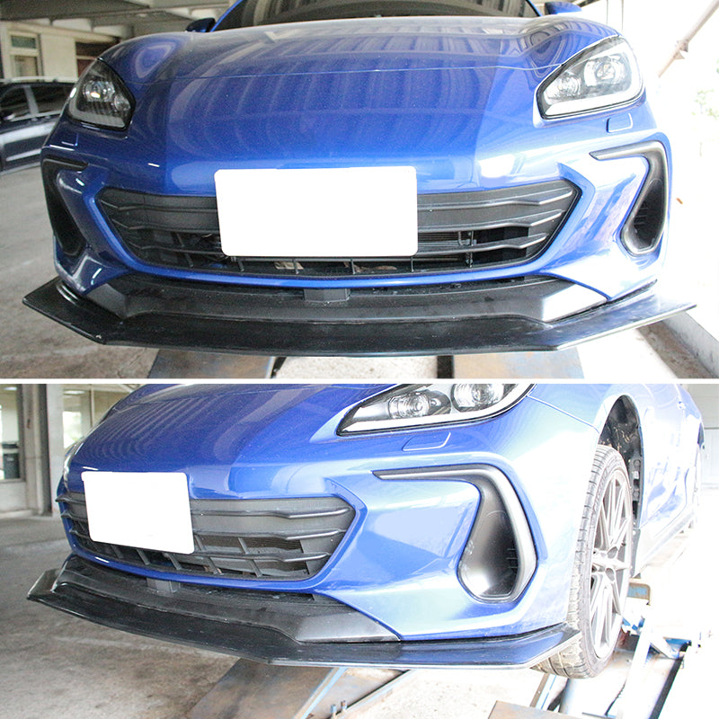 Front Bumper Lip Chin for Subaru BRZ 2022-2026 IKON V4 Style Unpainted PU
