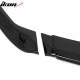 2023-2025 Subaru Solterra ST Style Gloss Black Front Bumper Lip ABS
