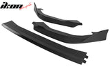 2022-2025 Subaru WRX 5th D Style Matte Black 3PCS Front Bumper Lip ABS