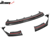 2022-2026 Subaru WRX OI Style Real Carbon Fiber Front Bumper Lip Lower Spoiler Guard 3PCS Set