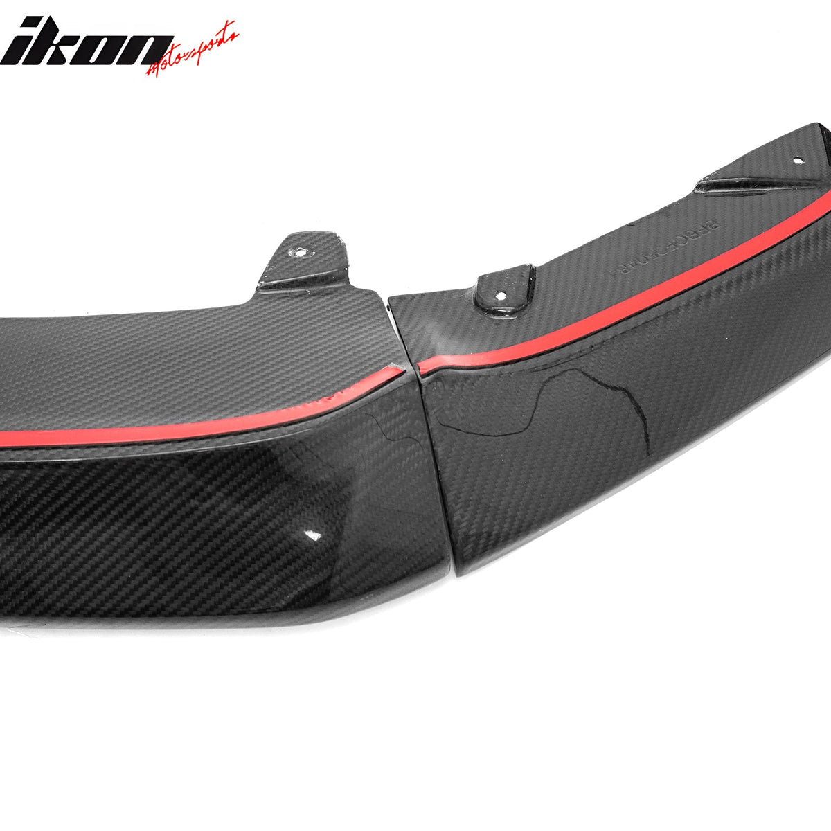 2022-2026 Subaru WRX OI Style Real Carbon Fiber Front Bumper Lip Lower Spoiler Guard 3PCS Set
