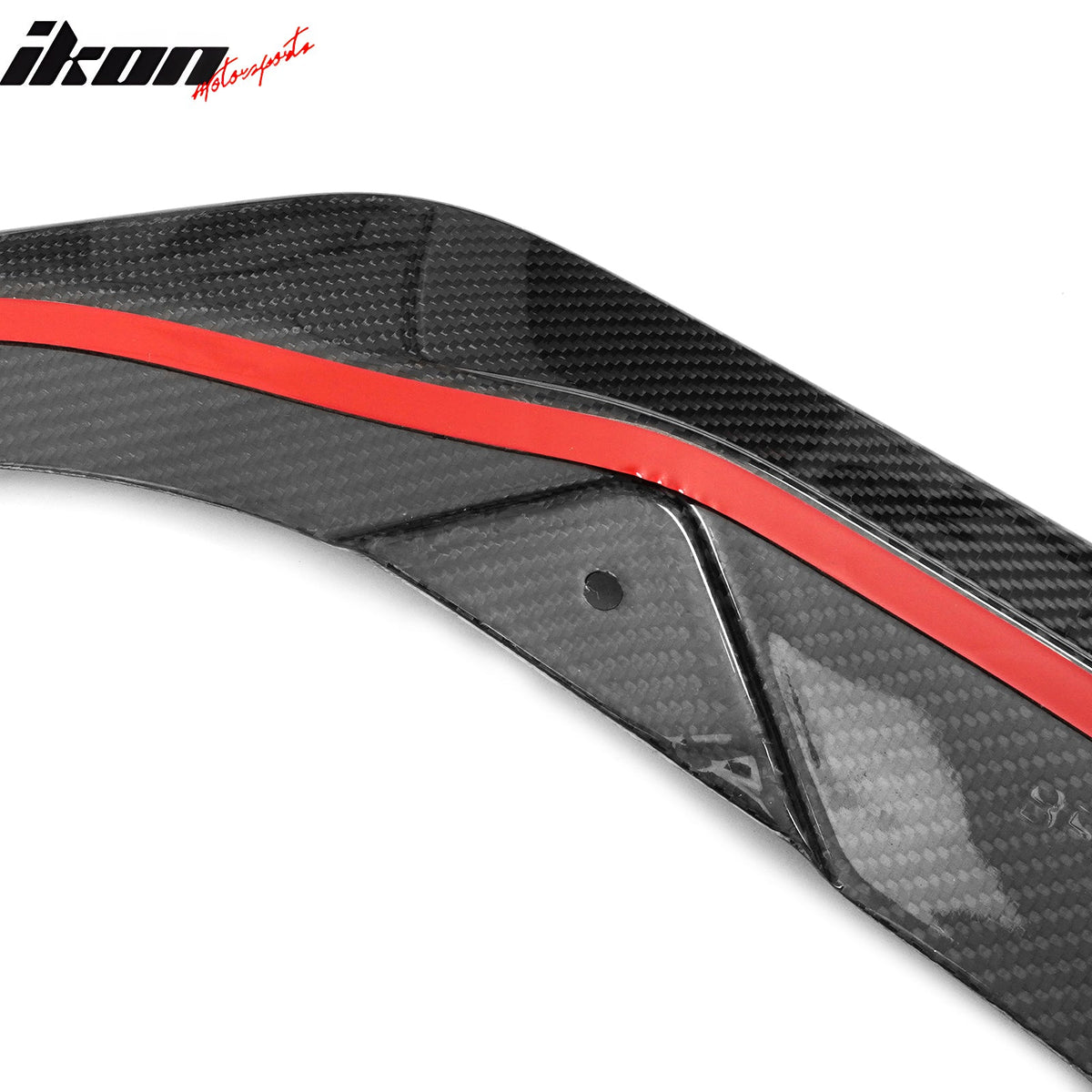 2022-2026 Subaru WRX STI Style Real Carbon Fiber Front Bumper Lip Lower Spoiler Guard 3PCS Set