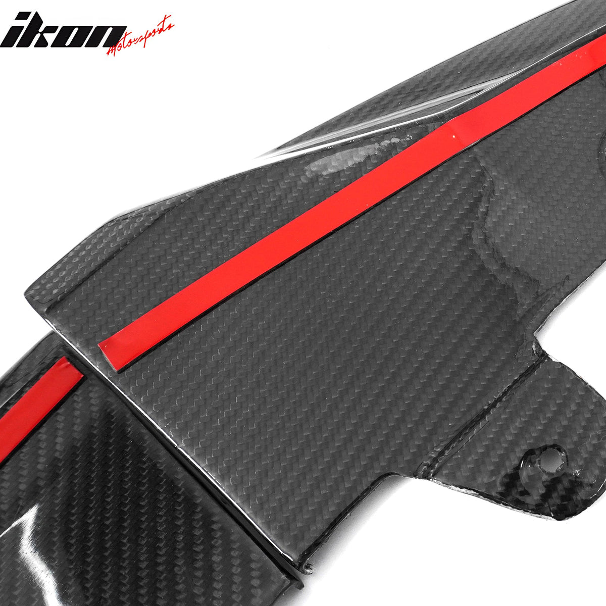 2022-2026 Subaru WRX STI Style Real Carbon Fiber Front Bumper Lip Lower Spoiler Guard 3PCS Set