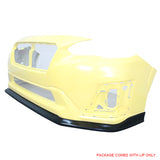 2018-2020 Subaru Crosstrek IKCS Style Front Bumper Lip Unpainted PU