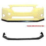 2021-2023 Subaru Crosstrek IKON CS Style Unpainted Front Bumper Lip PU