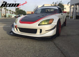 2004-2009 Honda S2000 AP2 PU Front Bumper Spoiler Splitter Unpainted