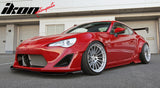 Universal GR Style Front Bumper Lip Spoiler Chin Splitter Unpainted PU