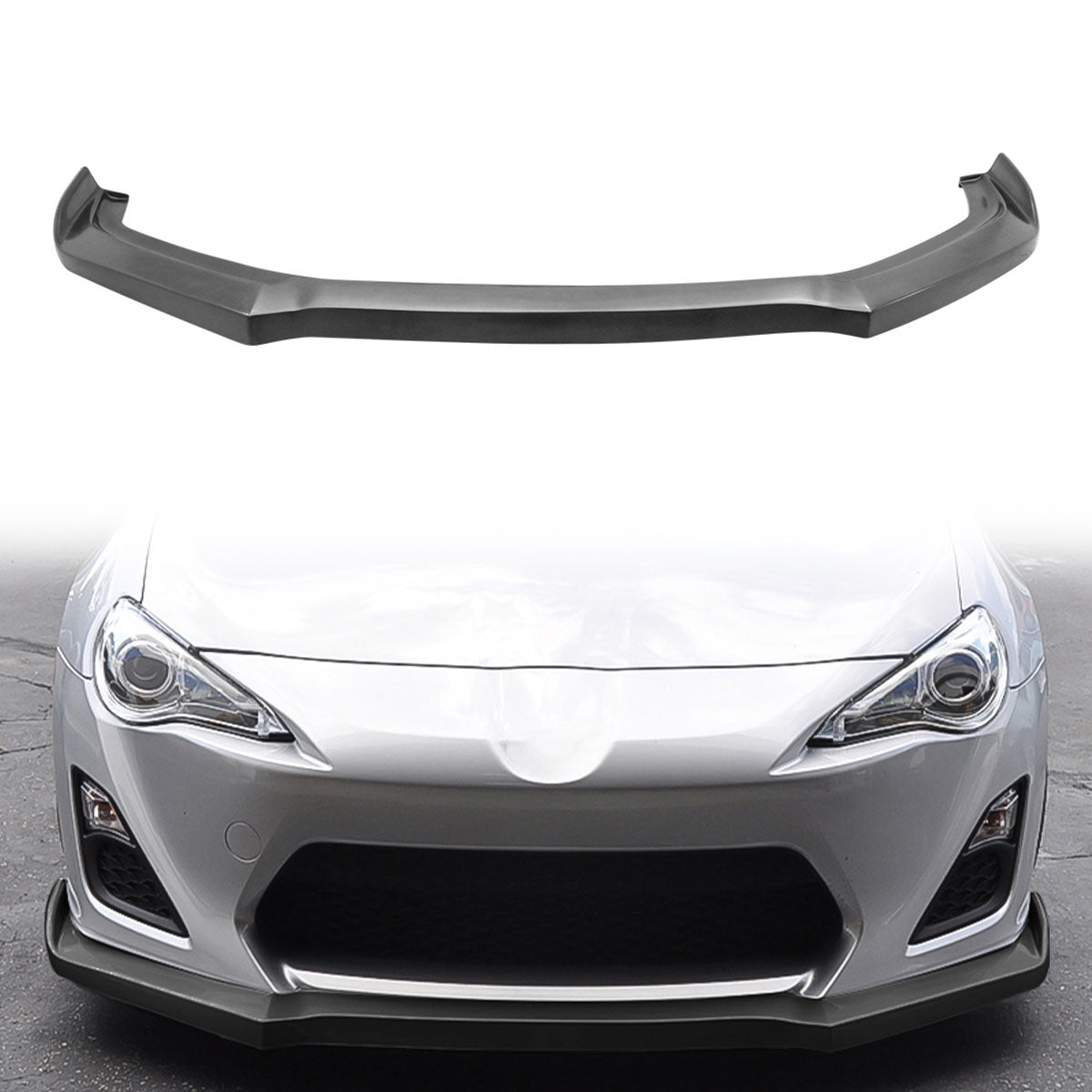 2013-2016 Scion FRS GT2 Style Black Front Bumper Lip Chin Spoiler Pu