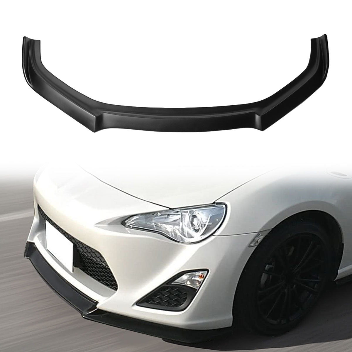 2013-2016 Scion FRS FT86 GT Style Front Bumper Lip Painted PP