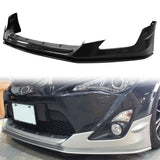 Front Bumper Lip for Scion FRS 2013-2016 Aero OEM Style Unpainted Black PU