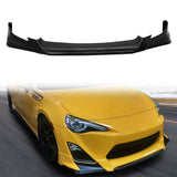 2013-2016 Scion FR-S RS Style Unpainted Black Front Bumper Lip PU