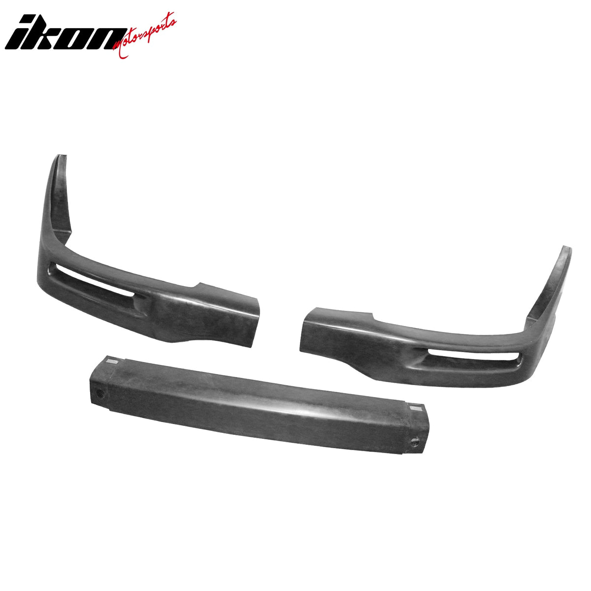 2002-2003 Subaru Impreza Sedan STI Style Front Bumper Lip Spoiler Unpainted PU 3PCS Set