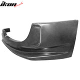 2004-2005 Subaru Impreza WRX 3PCS Front Lower Bumper Lip Air Dam Chin Spoiler Splitter Unpainted Black Polyurethane PU